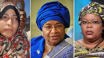 Imagem Prêmio Nobel da Paz de 2011 é dividido entre três mulheres