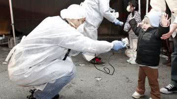 Imagem Radiação de Fukushima é detectada na China