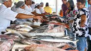 Imagem Operação do Ibametro fiscaliza pesagem de pescados