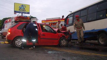 Imagem  Número de acidentes cresce no sul da Bahia