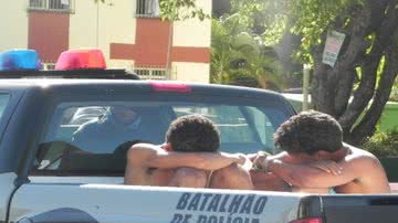 Imagem Adolescentes apreendidos com pistola e crack