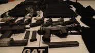 Imagem Apreendido  "arsenal"  pertencente a bandidos de Boa Nova