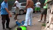 Imagem Homem linchado tentou assaltar com um "secador"