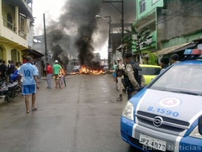 Imagem Atropelamento e protesto em Itabuna