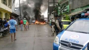 Imagem Atropelamento e protesto em Itabuna