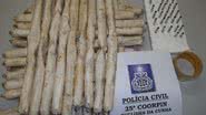 Imagem Crime: 45 bananas de dinamite e 31 detonadores apreendidos