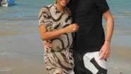 Imagem Ariadna curte viagem com o noivo