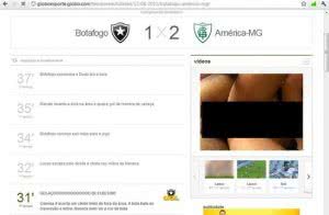 Imagem Globo erra e exibe pornô durante transmissão de futebol