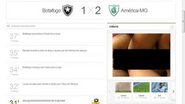 Imagem Globo erra e exibe pornô durante transmissão de futebol