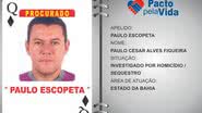 Imagem Preso o "Dama de Ouros" do baralho do crime