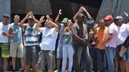 Imagem  Barreiras: adesão à greve da polícia é de 100%