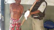 Imagem Homem agride vizinho com golpes de foice