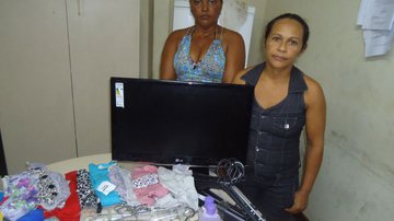 Imagem Feira de Santana: Polícias predem mulheres que furtou lojas 