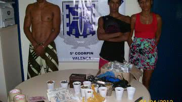 Imagem Irmãos do tráfico são presos em Valença