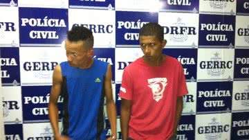 Imagem Dupla presa acusada de assalto a Lan House