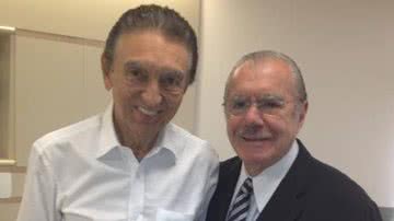 Imagem Edison Lobão recebe alta do hospital Albert Einstein