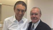 Imagem Edison Lobão recebe alta do hospital Albert Einstein