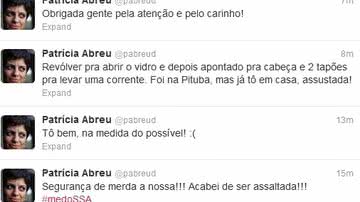 Imagem Apresentadora baiana é assaltada e leva tapas do ladrão