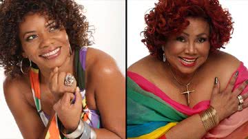 Imagem Margareth e Alcione fazem show pela paz