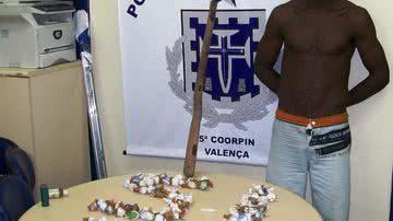 Imagem Polícia prende traficante no município de Valença