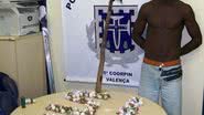 Imagem Polícia prende traficante no município de Valença