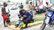 Imagem Motorista de BMW atropela pedestre na Otávio Mangabeira