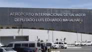 Imagem Incêndio no Aeroporto de Salvador interrompe pousos e decolagens 