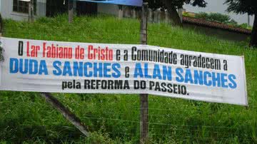Imagem Filho de Alan Sanches ganha faixa de comunidade