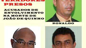 Imagem Vereadores são presos acusados por morte de colega