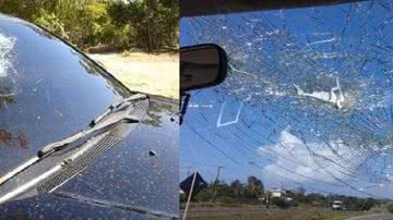 Imagem Jovem tem carro apedrejado em Praia do Forte
