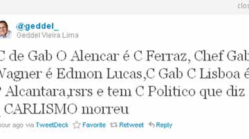 Imagem "Ainda tem político que diz que o Carlismo morreu"