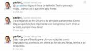 Imagem Geddel se despede do mandato