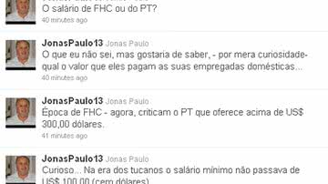 Imagem Jonas Paulo volta a alfinetar tucanos