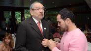Imagem Mario Kertész é prestigiado por amigos e políticos