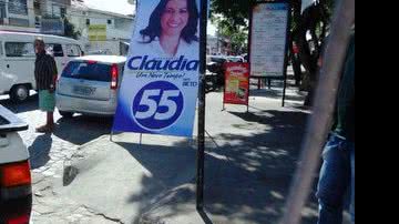Imagem Placas de candidata são recolhidas em Porto Seguro