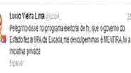 Imagem Presidente do PMDB chama Pelegrino de mentiroso