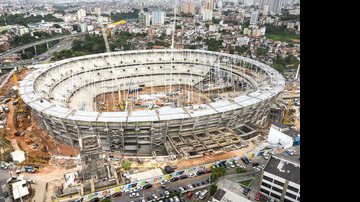 Imagem Arena Fonte Nova entra na reta final de construção