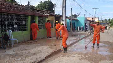 Imagem Chuva dá trégua e moradores retornam para suas casas