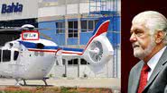 Imagem Helicóptero do governador com novo prefixo