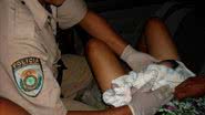 Imagem Policiais Rodoviários de Feira viram "parteiros"