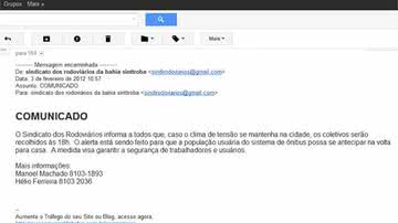 Imagem Salvador pode ficar sem ônibus nesta sexta