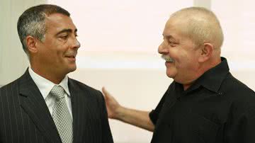 Imagem Romário visita Lula no Hospital Sírio-Libanês