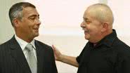 Imagem Romário visita Lula no Hospital Sírio-Libanês