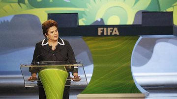 Imagem Presidente Dilma garante nove estádios prontos em 2012