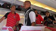 Imagem Delegação do Vitória passa por susto