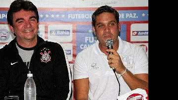 Imagem Presidente do Corinthians elogia gestão do Bahia