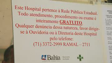 Imagem Falta médico no Hospital Roberto Santos