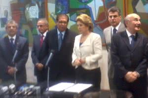 Imagem Senado dá posse a Jader Barbalho