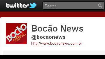 Imagem Bocão News bombando no Twitter