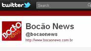 Imagem Bocão News bombando no Twitter